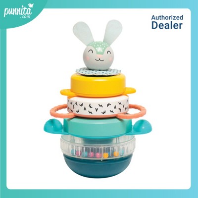 Taf Toys Hunny Bunny stacker ของเล่นห่วงเรียงซ้อน  (9m+)